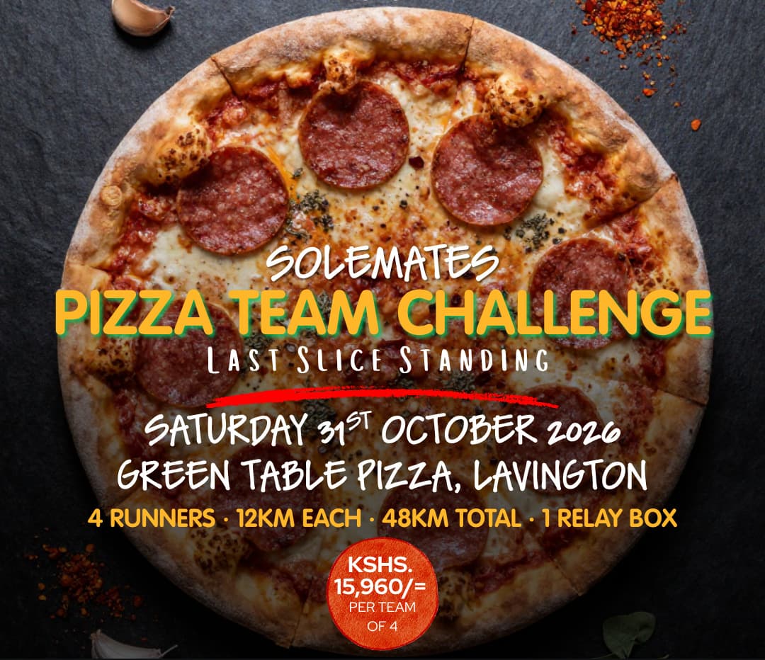 Poster for SoleMates Pizza Team Challenge 2026 • Last Slice Standing