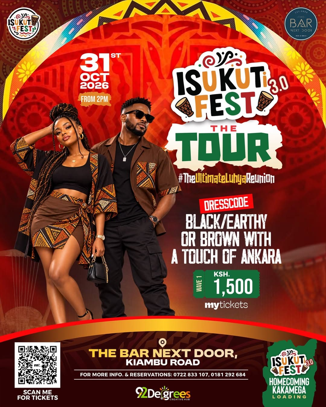 Poster for Isukuti Fest 3 – The Tour