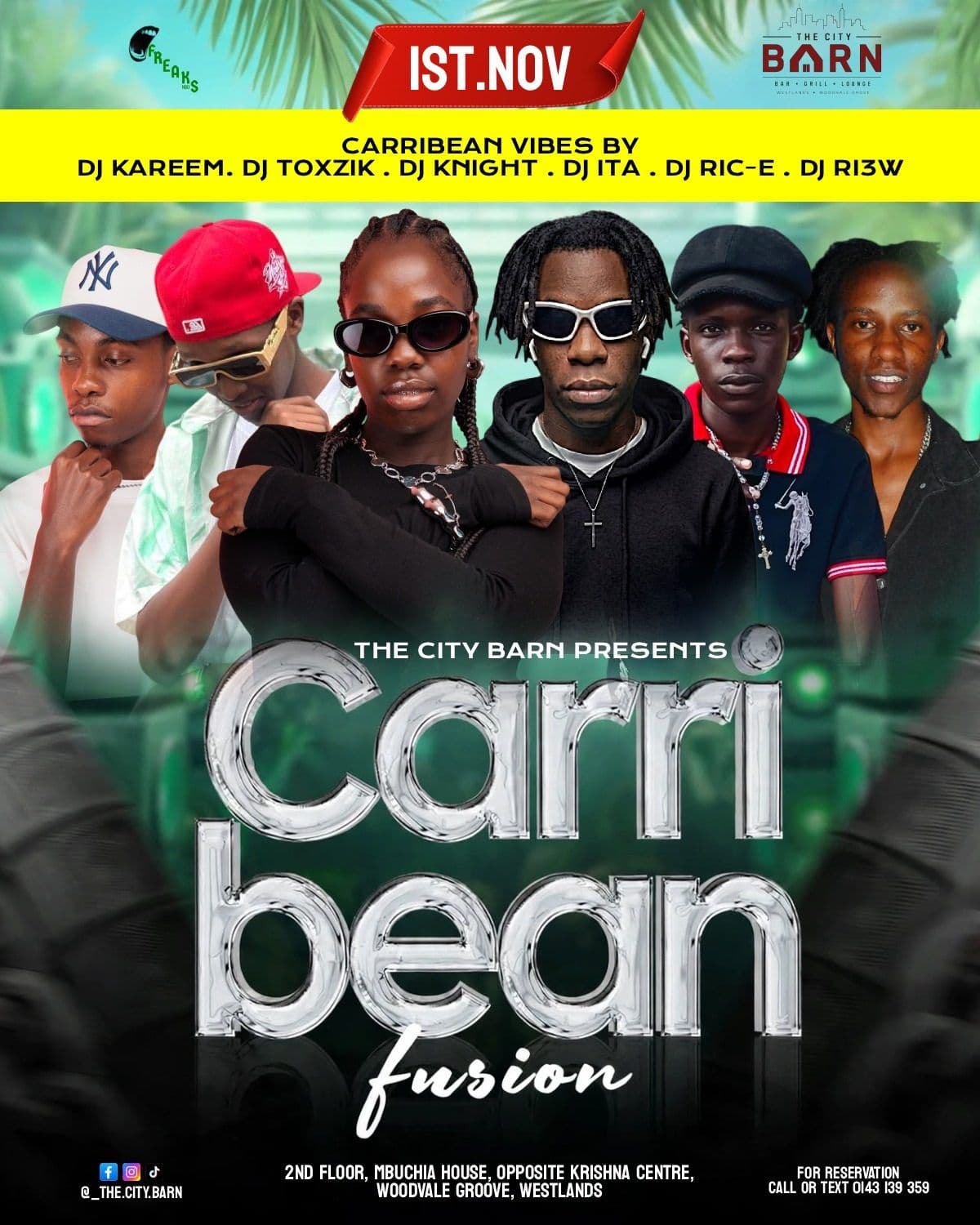Poster for REGGEA, RIDDIMS & DANCEHALL
