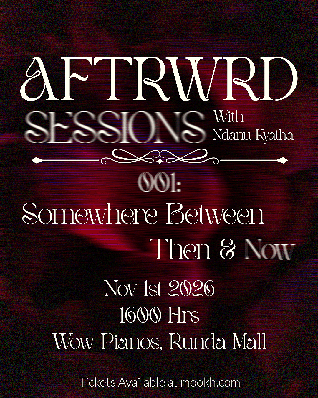 Poster for AFTRWRD SESSIONS